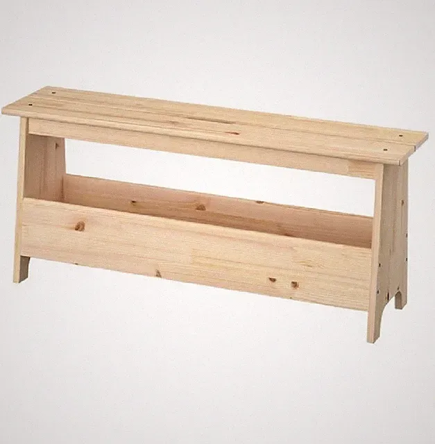 Nagelneue Ikea PERJOHAN Bank mit Stauraum, Kiefer, 100 cm, 604.853.39