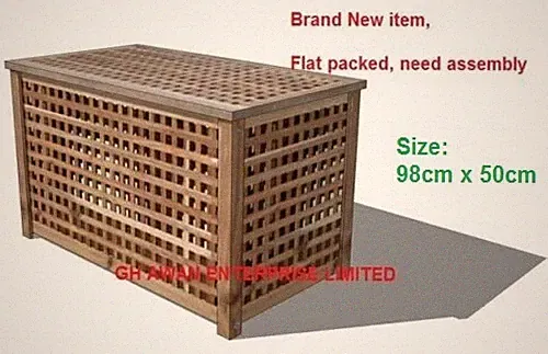 Nagelneuer Ikea HOL Akazientisch, Akazie, 98x50cm, 50161321, Mehrzweck