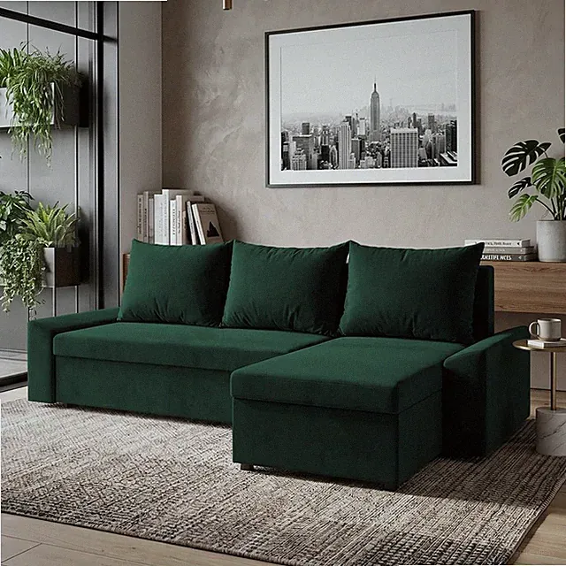 Napoli Ecksofa L-Form mit Schlaffunktion - Bettkasten - Schlafcouch - Eckcouch