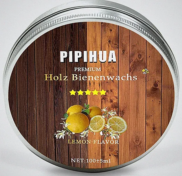 Natürliche Möbelpflege: Bienenwachs Antikwachs für Holz 100g mit Schwamm