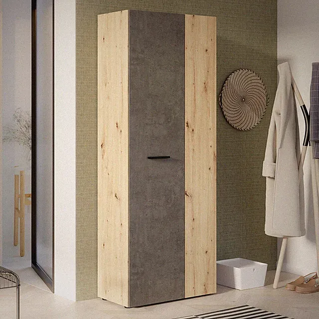 NET106 Schrank 70 180, Mehrzweckschrank, Staubsaugerschrank, Abstellraum, Dre...