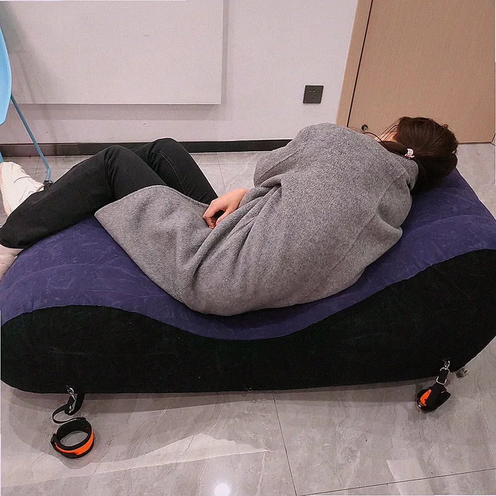 NEU Paar Möbel Bett Kissen Schlafzimmer aufblasbare Freizeit Paar Stuhl Sofa 💕