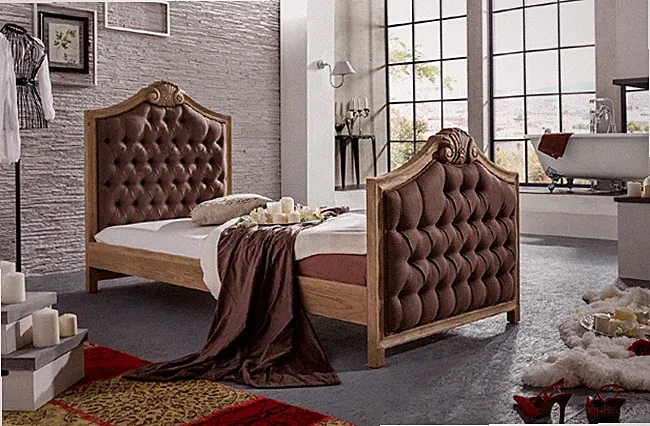 NEW YORK BETT EINZELBETT CHESTERFIELD SHABBY CHIC BAROCK IMPRESSIONEN FRENCH NEU