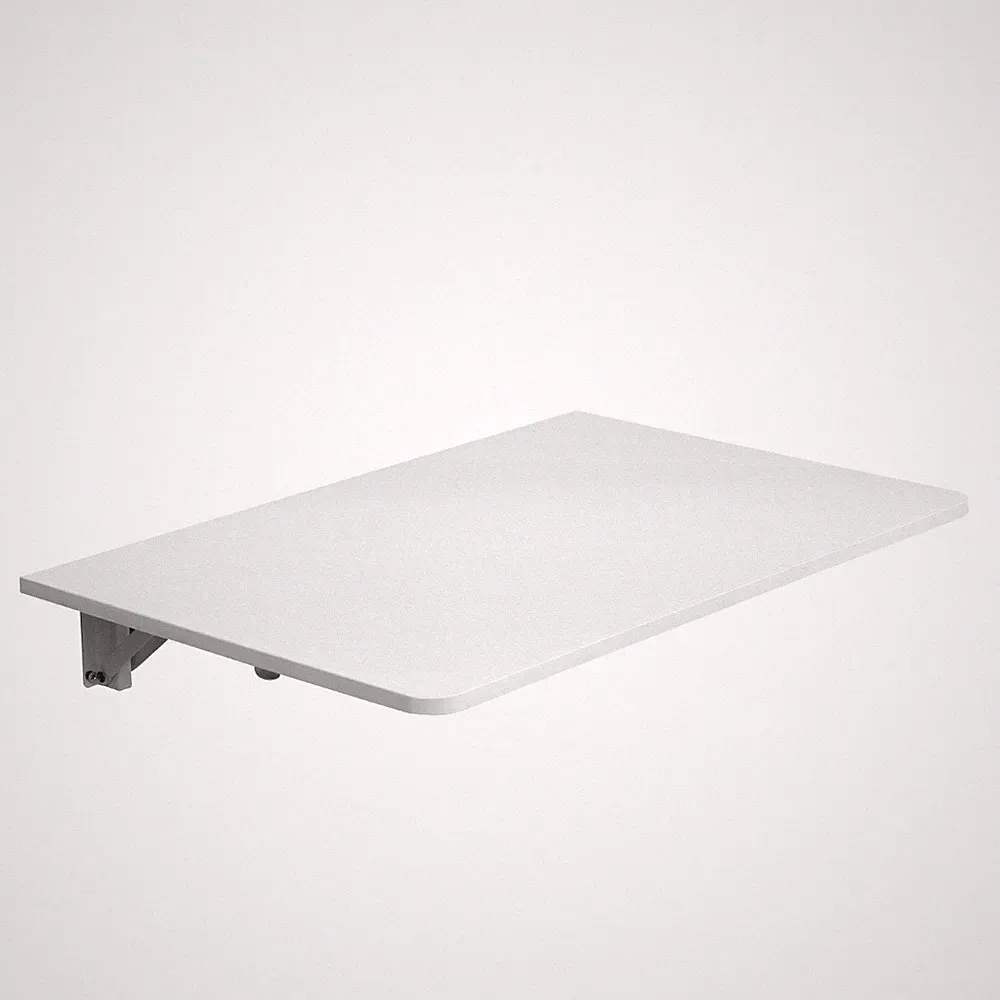NICEME 60x40 cm Klappbarer Wandtisch Wand montierter Klapptisch