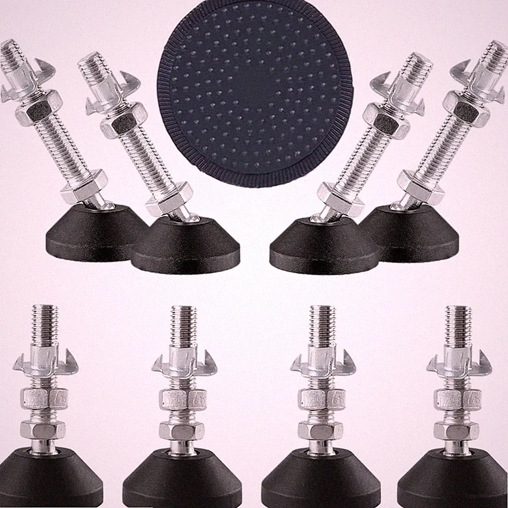 Nivellierfüße Verstellbare Möbelstützen Möbel Füße M8 50mm Stahl Kunststoff