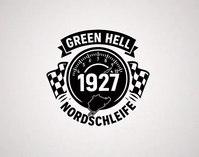 Nürburgring Ring Green Hell Nordschleife Aufkleber Auto Wand Möbel PC Handy ect