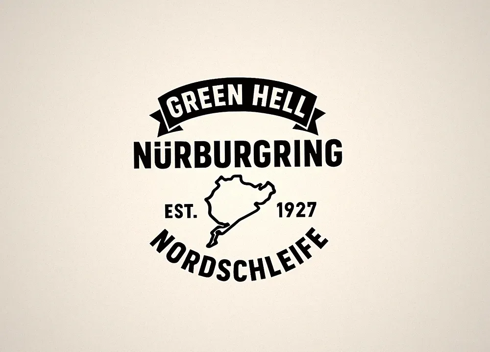 Nürburgring Ring Nordschleife est. 1927 Aufkleber Auto Wand Möbel PC Handy ect