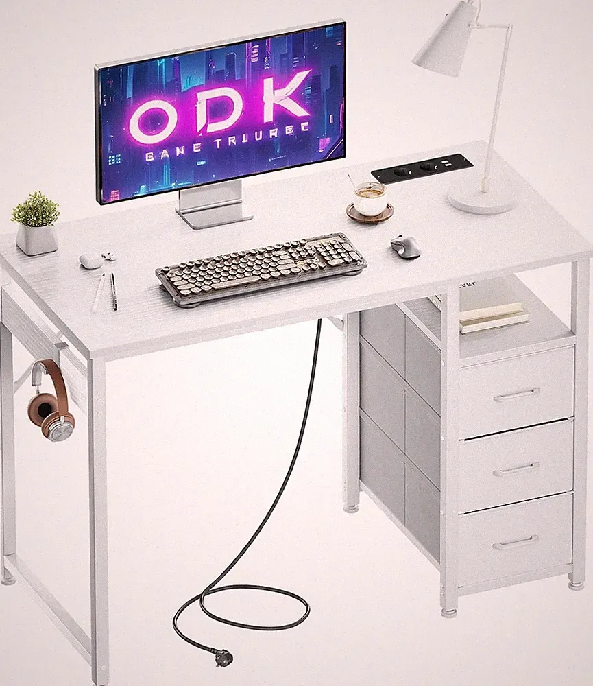 odk schreibtisch mit 3 schubladen