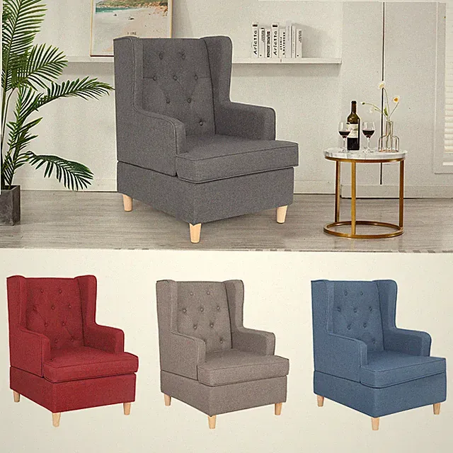 Ohrensessel Relaxsessel Sessel Polstersessel Cocktailsessel Sofa für Wohnzimmer
