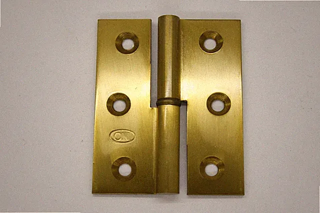 Oni Möbelband 30050 Kröpfung A Rollen-Ø 6 mm Messing pol. einbrennlack. Rechts