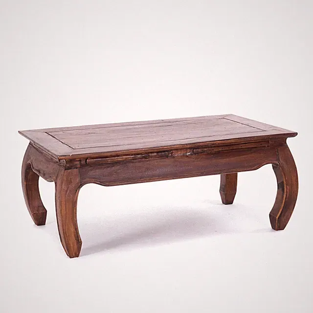 OPIUM WOHNZIMMERTISCH "EAST" | Mahagoni, 100x60x41 cm | Couchtisch, Sofatisch