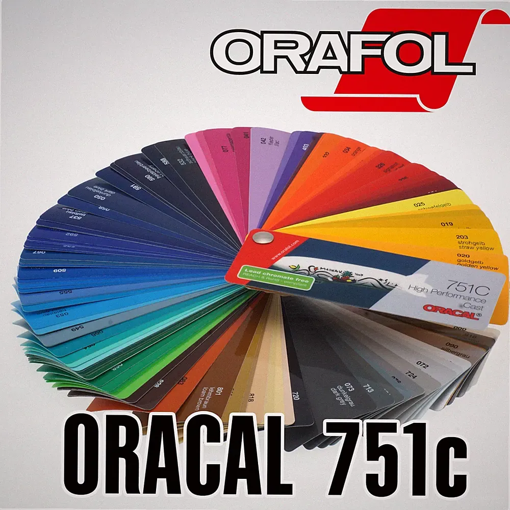 ORACAL 751C - Plotterfolie / Autofolie / Möbelfolie - Formatware - 31,5cm x 20cm