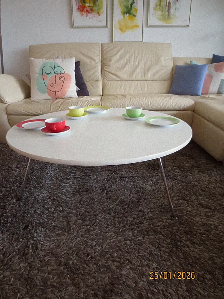 Orange Slice Table zeitloser COUCHTISCH Artifort Design Pierre Paulin