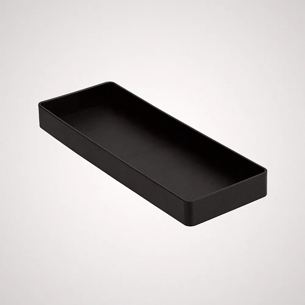 Organizer Kunststoff 23.9x8.4x2.5cm Schwarz Amazon Basics Ablagebox