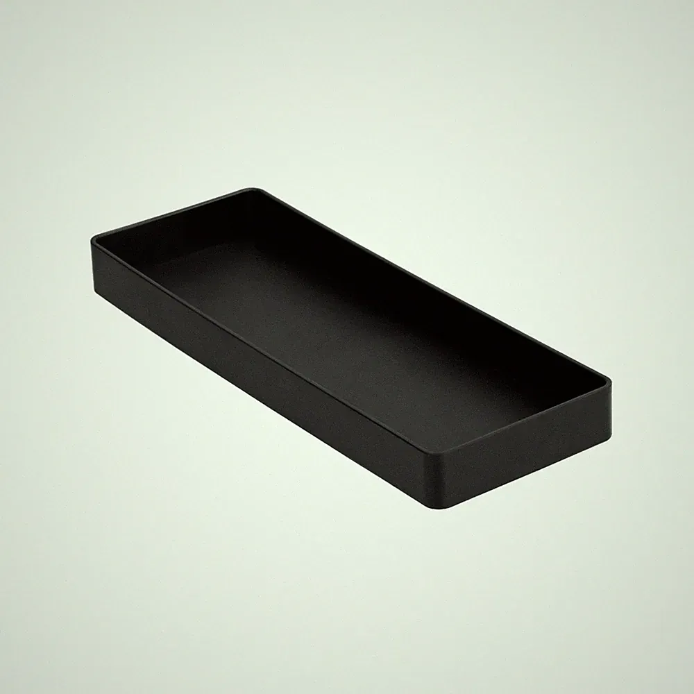 Organizer Kunststoff 23.9x8.4x2.5cm Schwarz Amazon Basics Ablagebox