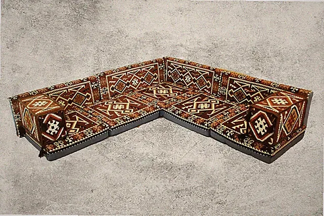 Orientalische Sitzecke, Sark Kösesi, Marokkanische Sitzecke, Orient-Deko 11-tlg.