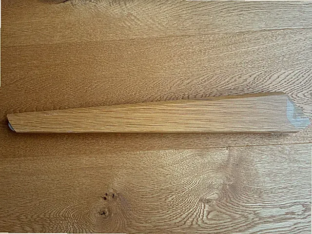 Original Stuhlbein Koinor Stuhl S1250, Wildeiche Natur, V Gestell, Ersatzteil