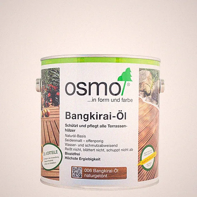 Osmo Bangkirai-Öl 016 Dunkel 2,5L, Terrassenöl, Holzöl