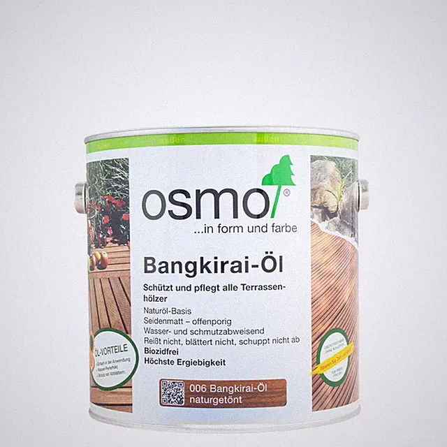 Osmo Bangkirai-Öl 016 Dunkel 2,5L, Terrassenöl, Holzöl