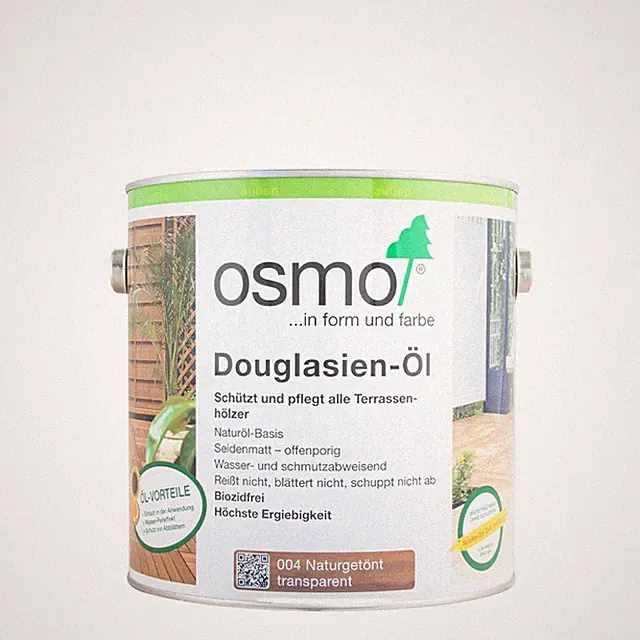 Osmo Douglasien-Öl 004 Naturgetönt 2,5L, Terrassenöl, Holzöl