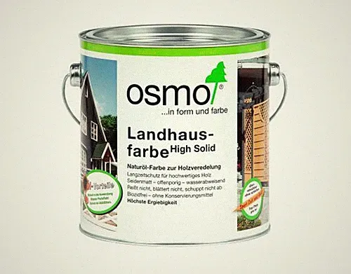Osmo Landhausfarbe Holzfarbe diverse Farben Öl-Farbe Wasserabweisend Biozidfrei