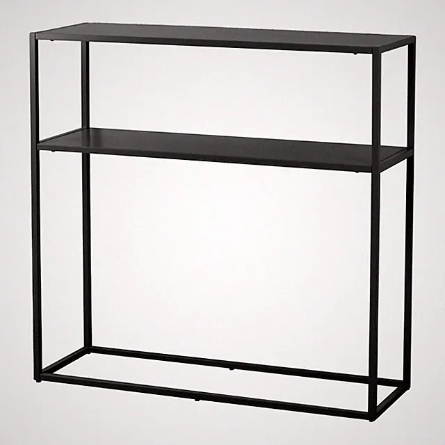 osoltus cube Industrie Stil Konsolentisch Konsole Stahl Schwarz 80 x 25 x 80 cm