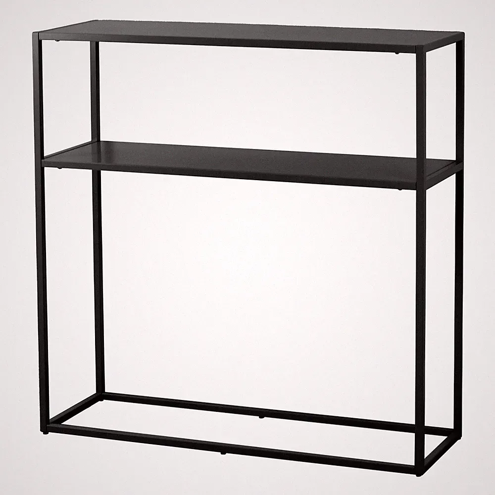osoltus cube Industrie Stil Konsolentisch Konsole Stahl schwarz 80x25x80cm