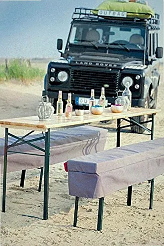 Outbag Outdoor Bierbank-Auflage + Bench + in Plus Anthrazit