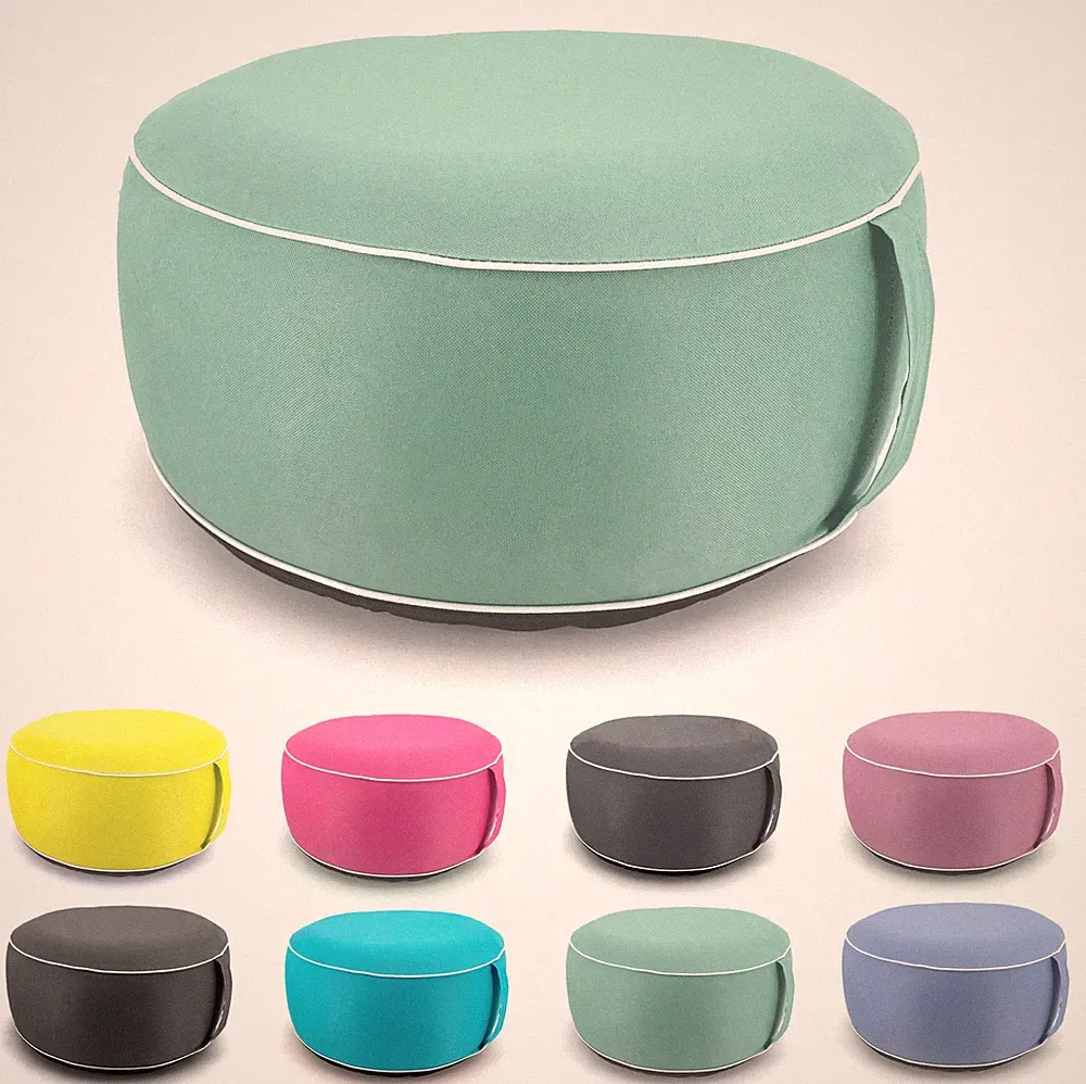 Outdoor Pouf Sitzkissen Garten Lounge Hocker Sitzsack Yoga Bodenkissen Typ841