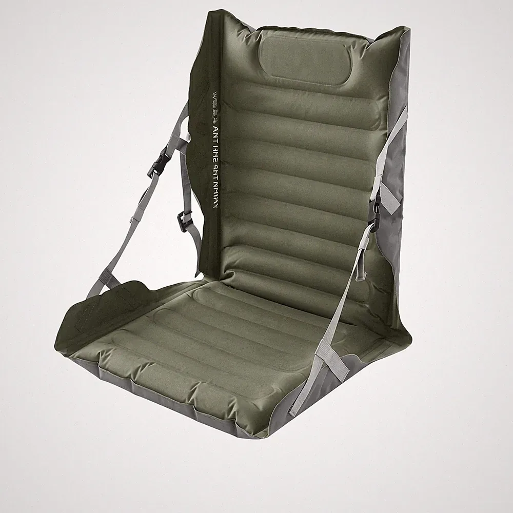 Outdoor Sitzkissen Aufblasbar Rückenstütze Ergonomisch Tragbar für Picknick