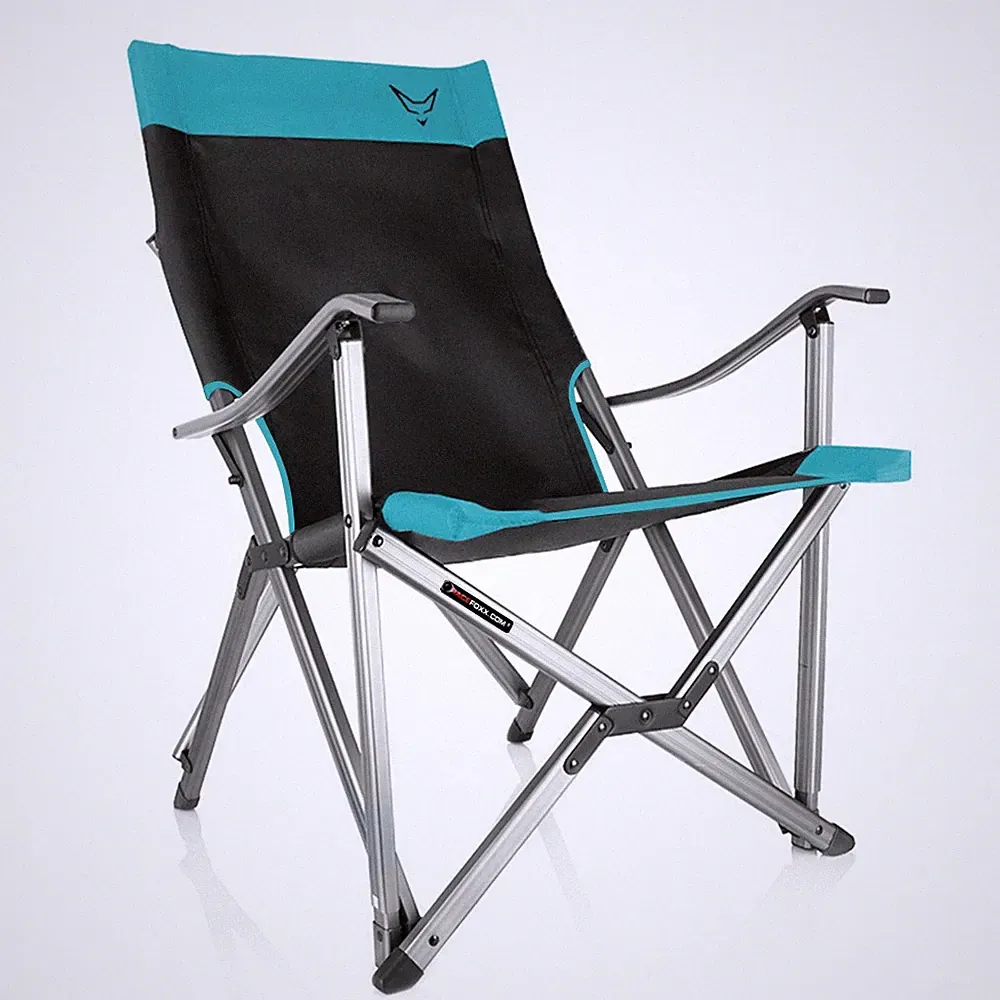 Outdoor Stuhl Campingstuhl Klappstuhl Faltstuhl super stabil türkis