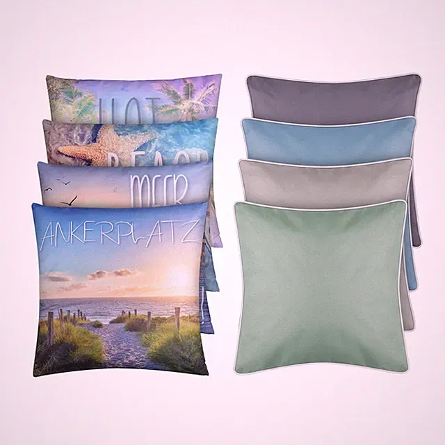 Outdoorkissen 45 x 45 Wasserabweisend Stuhlkissen Sofakissen Stuhlauflage Kissen
