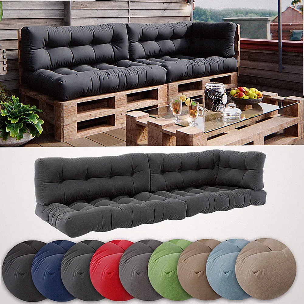 Palettenkissen Palettenmöbel Sitzkissen Rückenkissen Palettensofa Set Vicco