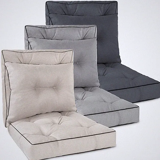 Palettenkissen Set Sitzkissen Rückenkissen Palettensofa wasserfest