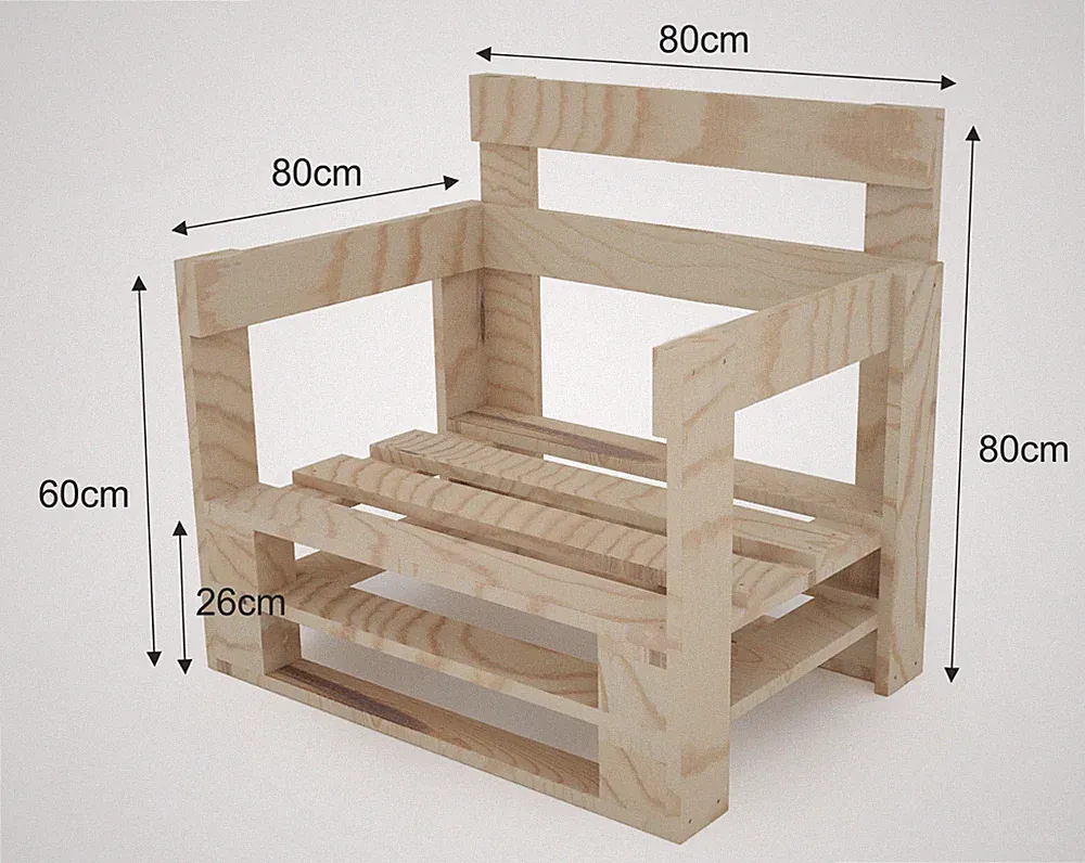 Palettenmöbel Holz Lounge Gartenmöbel Indoor und Outdoor Europaletten Möbel