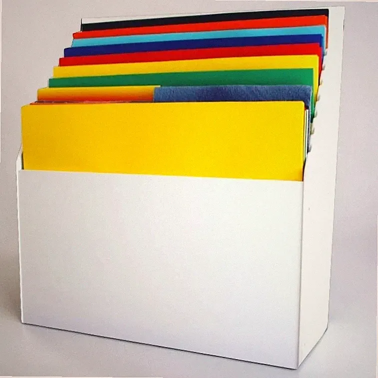 Papierregal Ständer 50x70 cm Papieraufbewahrung Schule