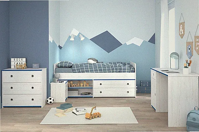 Parisot Jugendzimmer-Set 4-tlg Smoozy 37 a,b