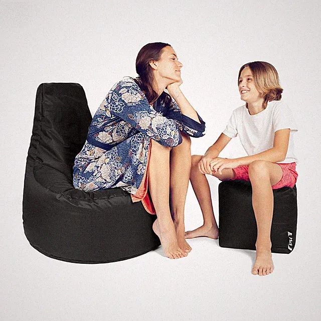 Patchhome Sessel - Würfel im Set mit Füllung - Gamer Sessel /Sitzsack - Würfel