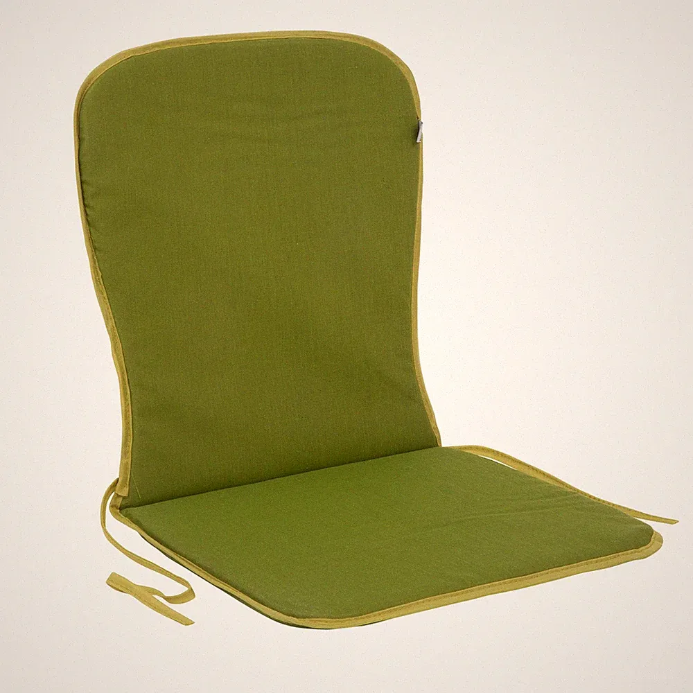PATIO Stuhlauflage Sam 2 cm grün Sitz Stuhl Garten Baumwolle Polyester