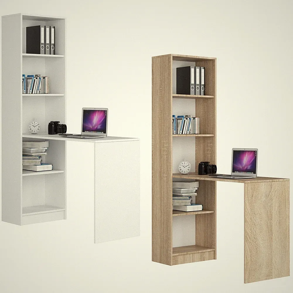 PC-Schreibtisch AKORD SMART Schreibtischbibliothek B125xH180xT50 cm