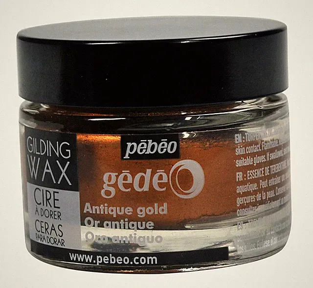 Pebeo Gedeo Gleiten Wachs Harz 30ml Metallische Farben für Kunst, Basteln, Möbel