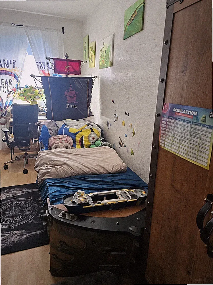Piraten Kinderzimmer (massive MÖBEL von Möbel Höffner) Zum Teil von CILEK