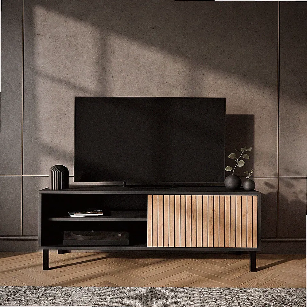 Planetmöbel LIORA TV Board 120 cm Lowboard Fernsehmöbel Modern
