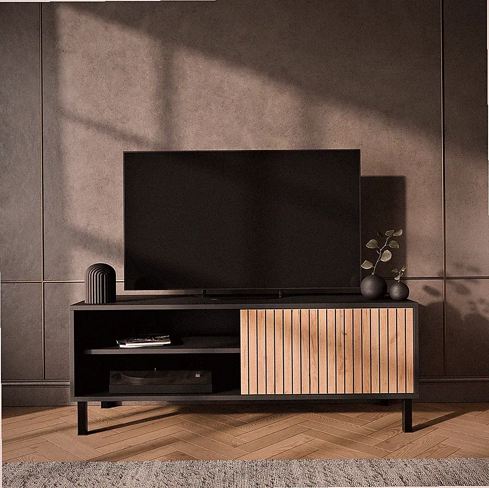 Planetmöbel LIORA TV Board 120 cm Lowboard Fernsehmöbel Modern