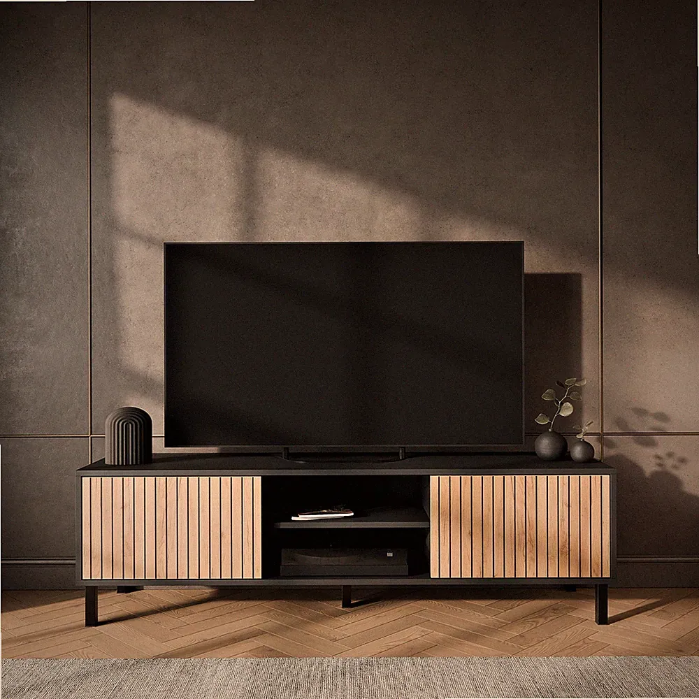 Planetmöbel LIORA TV Board 150 cm Lowboard Fernsehmöbel Modern