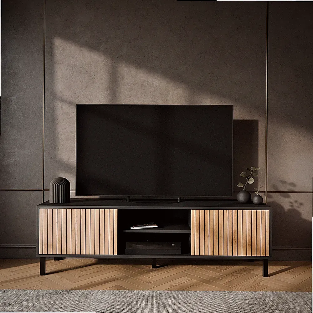 Planetmöbel LIORA TV Board 150 cm Lowboard Fernsehmöbel Modern