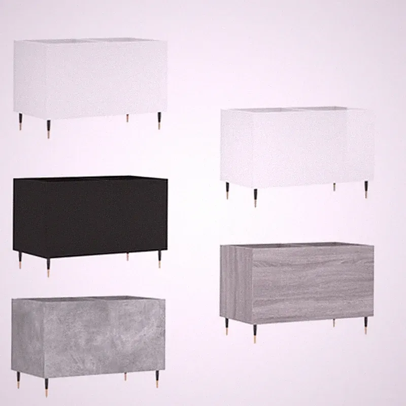 Plattenschrank Kommode Schrank Beistellschrank Regal 74,5x38x48 cm Holzwerkstoff