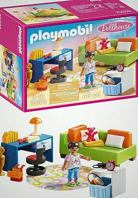 PLAYMOBIL Dollhouse 70209 Jugendzimmer Mädchenfigur Möbel Zubehör Spiel