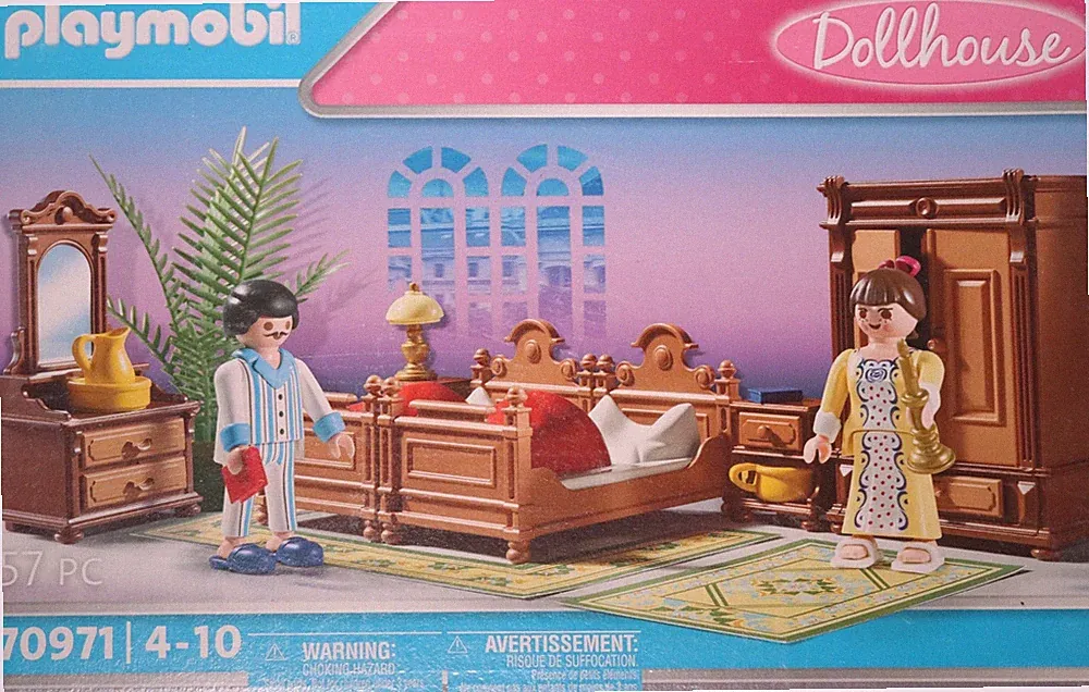 Playmobil® Möbel / Zubehör aus 70971 Schlafzimmer zur Auswahl rosa Serie 1900 #D