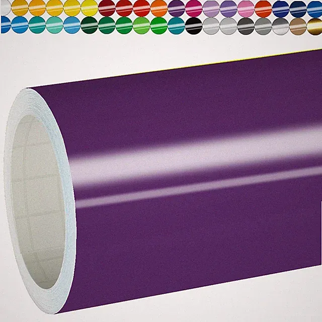 Plotterfolie auch als Möbelfolie glänzend Glanz 6,95€/m² Klebefolie Küchen Folie